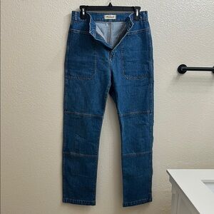 Madewell the '90s straight utility jean
